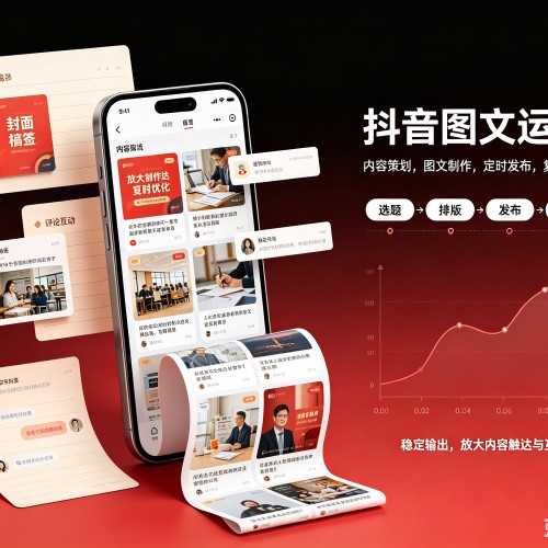 开福抖音图文代运营服务